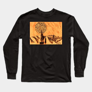 OCTAGON MOON Long Sleeve T-Shirt